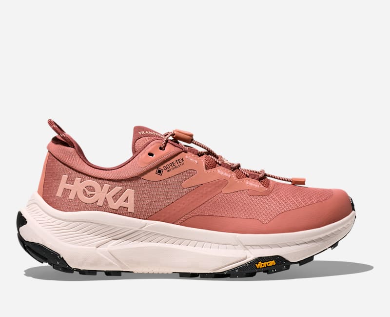 HOKA Transport Gore-Tex Hiking Shoes Blush Rose Cream