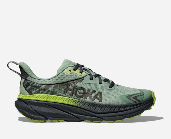 HOKA Challenger 7 GORE-TEX Trail Shoes Aloe Vera Lettuce