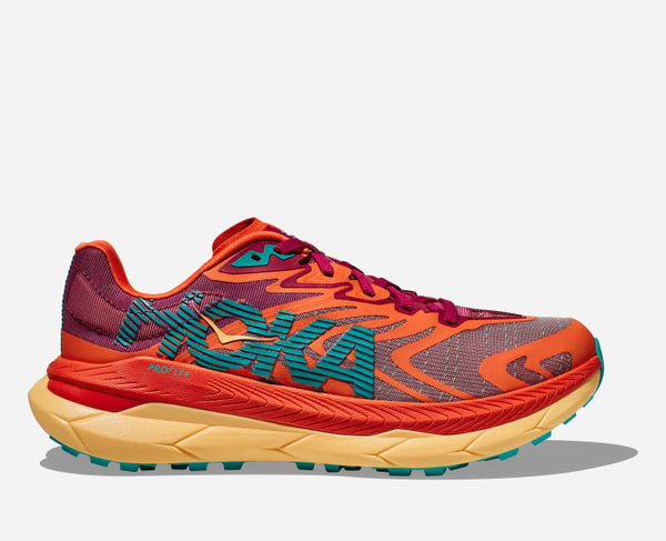 HOKA Tecton X 2 Trail Shoes Cherries Jubilee Flame