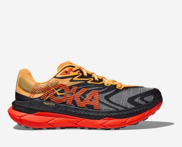 HOKA Tecton X 2 Trail Shoes Black Flame