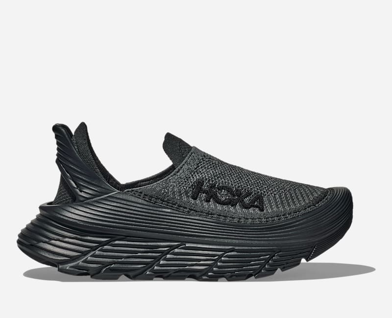HOKA Restore TC Recovery Shoes in Black