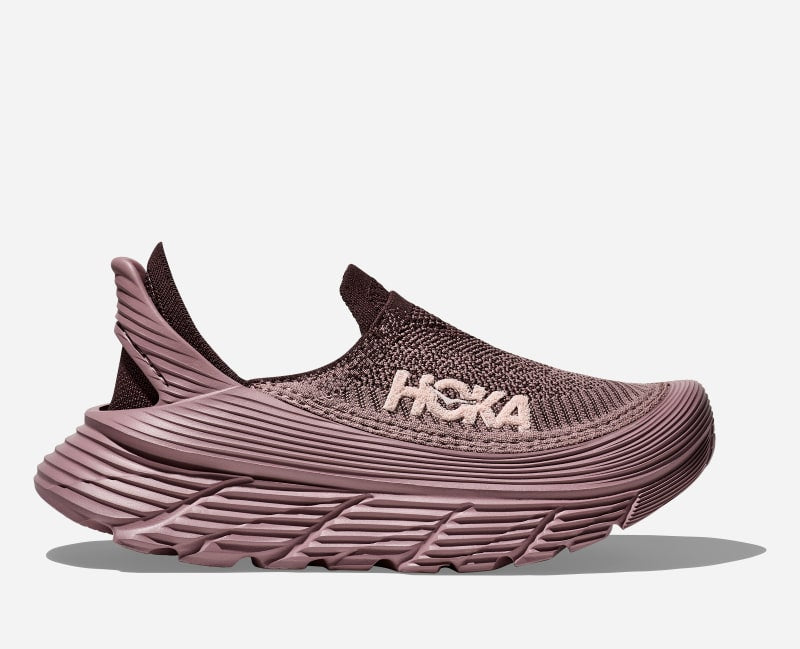 HOKA Restore Tc Recovery Shoes Smoky Quartz Quartzite