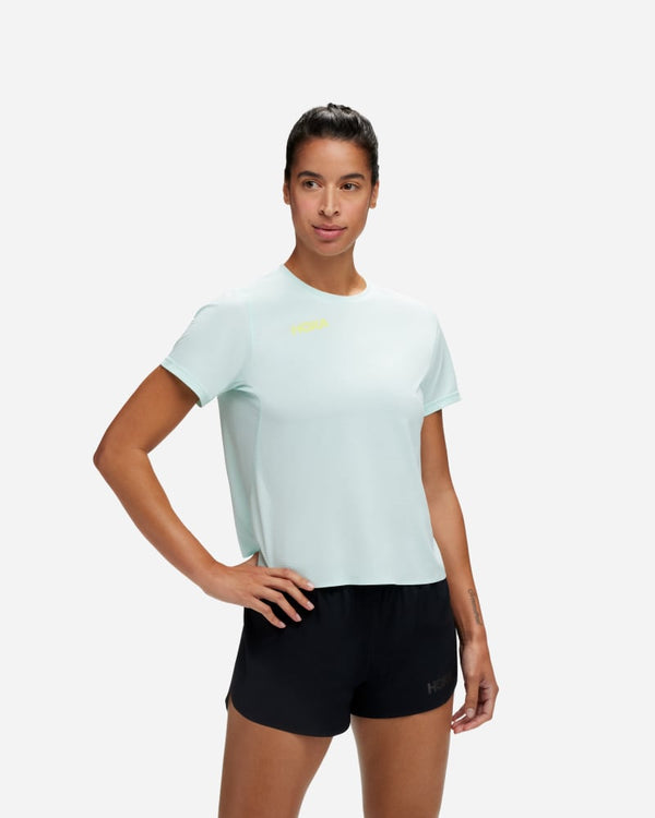 HOKA Short Sleeve Sunlit Ocean, Size Large