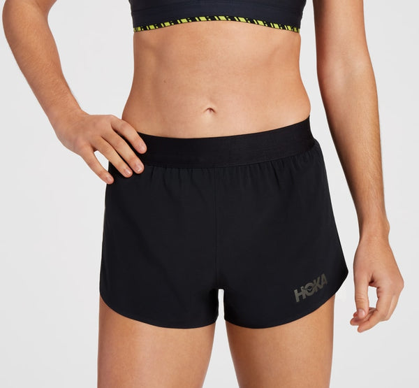 HOKA Split Short Black, Size Large