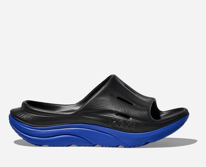 HOKA Ora Recovery Slidein Black Ultramarine W