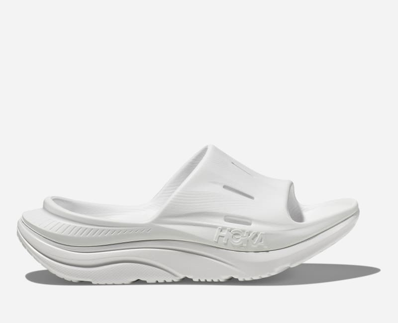 HOKA Ora Recovery Slidein White W