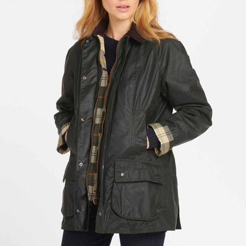 Barbour Beadnell Waxed Cotton Jacket