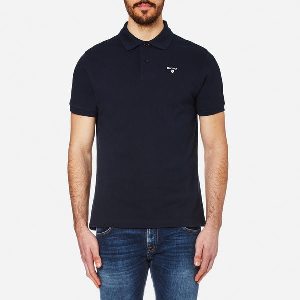 Barbour Heritage Men's Sports Polo Shirt New Navy