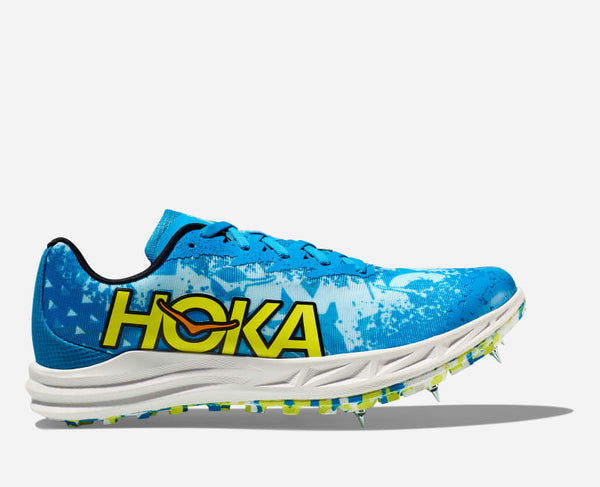 HOKA Crescendo XC Race Shoes Dive Blue Evening Primrose W9.5