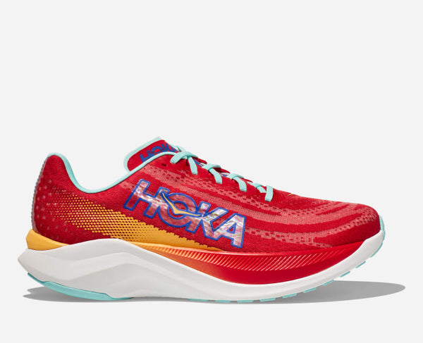 HOKA Mach X Road Running Shoes Cerise Cloudless