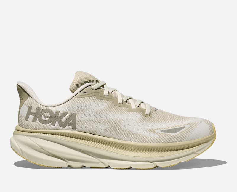 HOKA Cliftongore-Tex Road Running Shoes Oyster Mushroom Truffle Salt