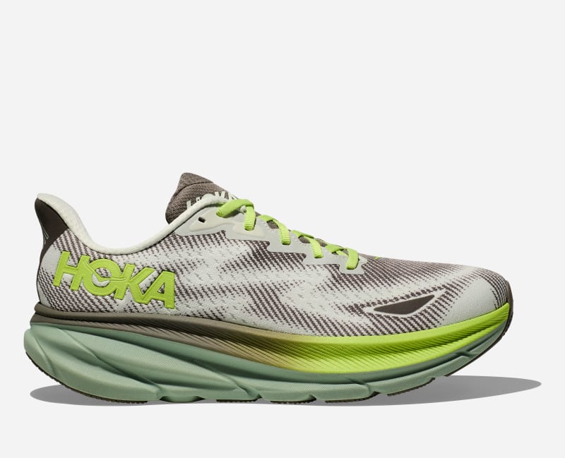 HOKA Cliftongore-Tex Road Running Shoes Slate Aloe Vera