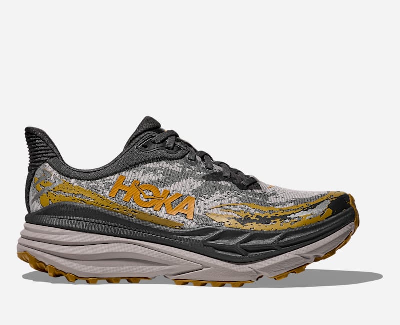 HOKA Stinsontrail Shoes Black Cement
