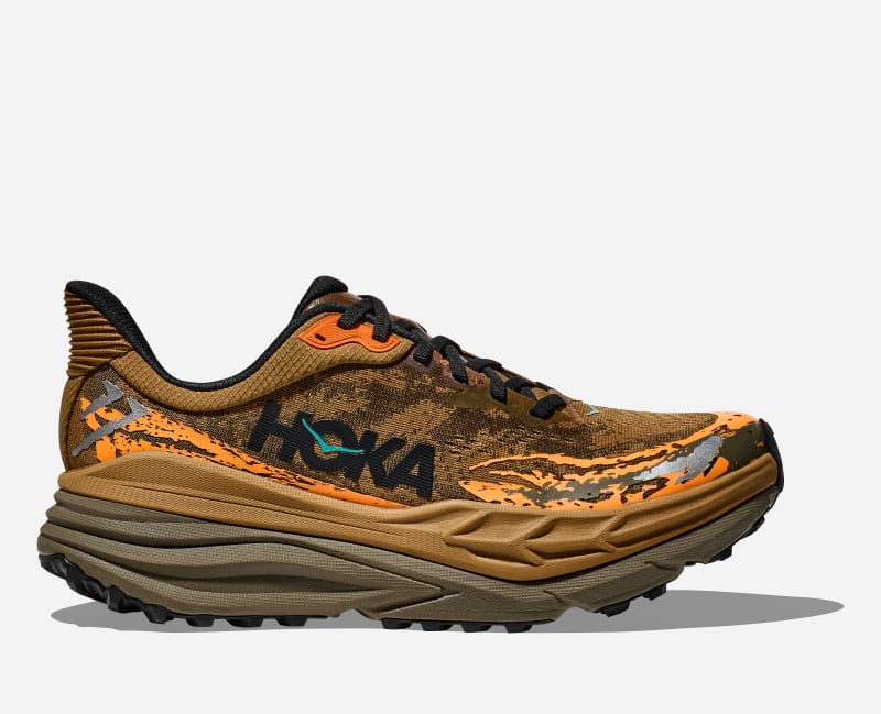 HOKA Stinsontrail Shoes Honey Antique Olive