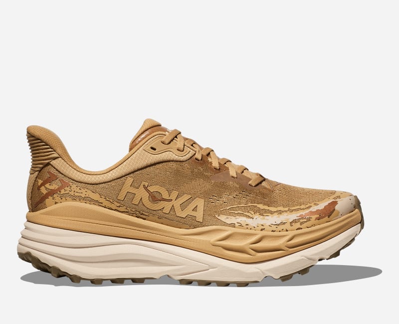 HOKA Stinsontrail Shoes Wheat Shifting Sand