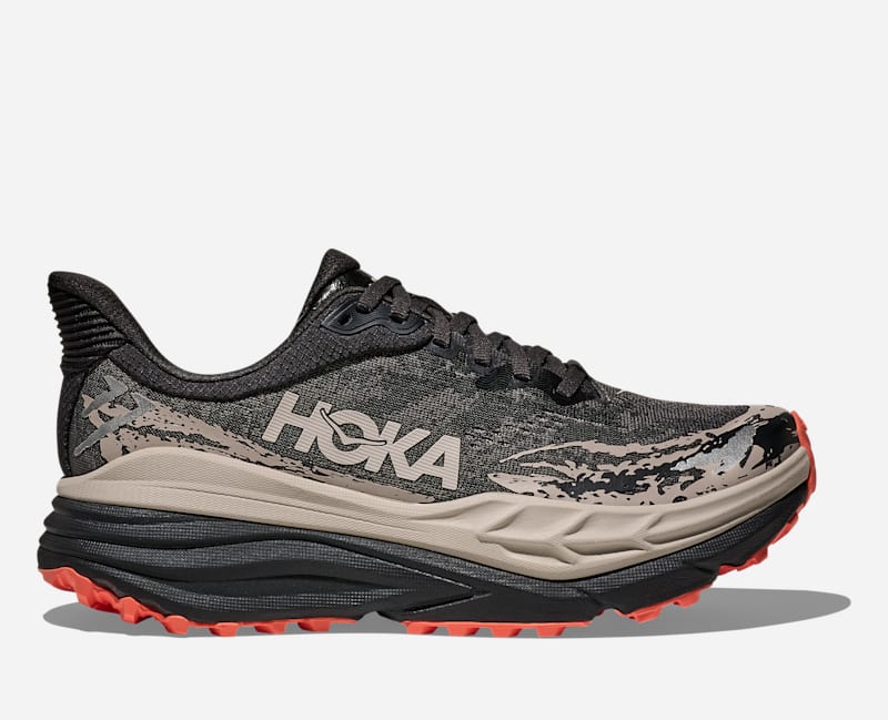 HOKA Stinsontrail Shoes Black Putty
