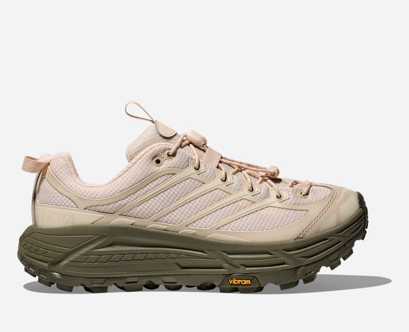 HOKA Mafate Threelifestyle Shoes Oat Milk Eucalyptus