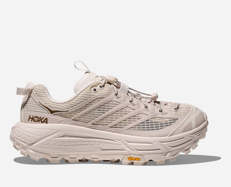 HOKA Mafate Threelifestyle Shoes Rose Cream Stucco