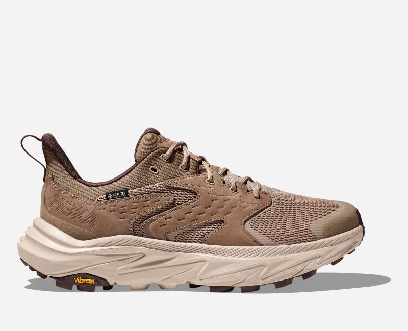 HOKA Anacapalow Gore-Tex Hiking Shoes Dune Oxford Tan
