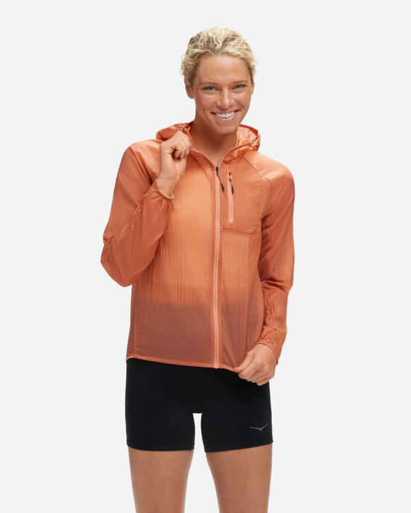 HOKA Skyflow Jacket Earthenware, Size Large