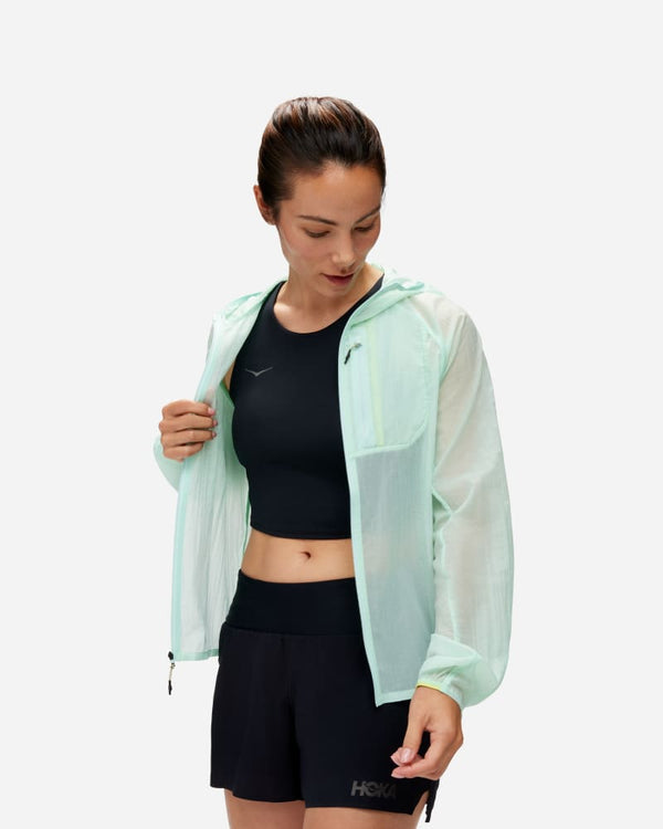 HOKA Skyflow Jacket Sunlit Ocean, Size Large