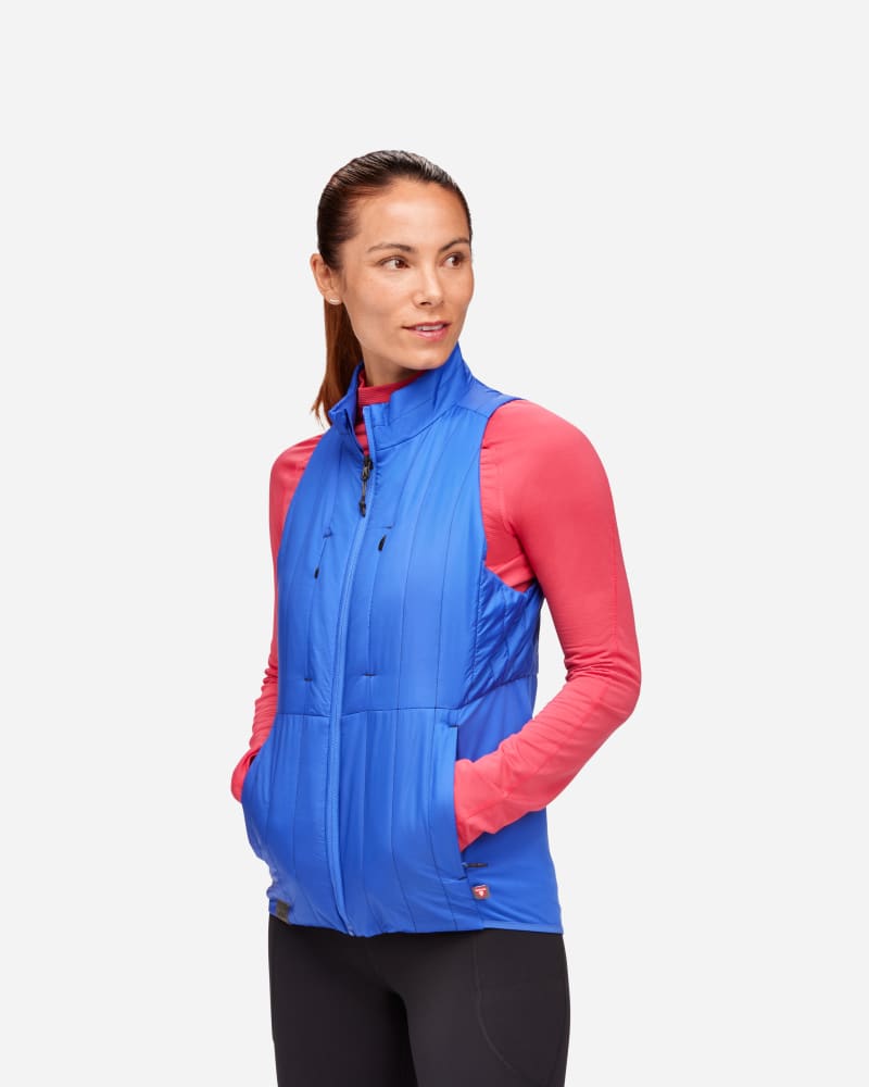 HOKA Coldsnap Vest Dazzling Bluemall