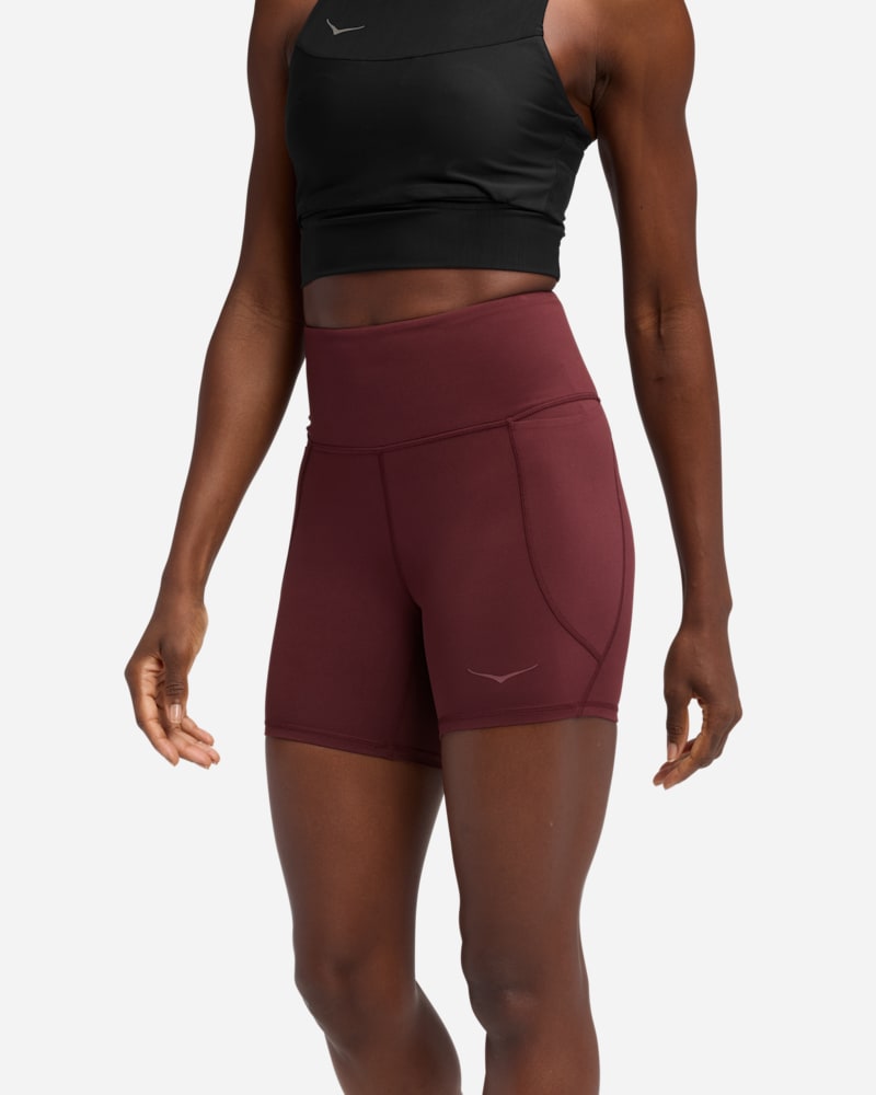 HOKA Elaro" Bike Shorts Black Cherryedium