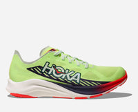 HOKA Cielo Road Race Shoes in Neon Yuzu Squid Ink