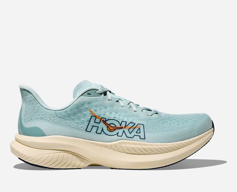 HOKA Machroad Running Shoes Clear Sea Water