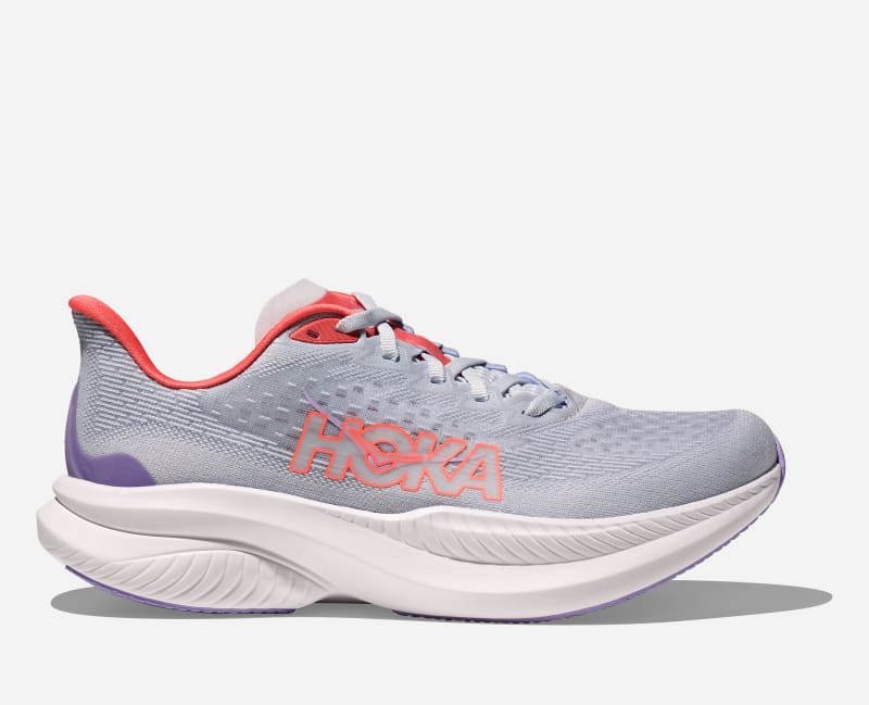 HOKA Machroad Running Shoes Pale Dusk Gull
