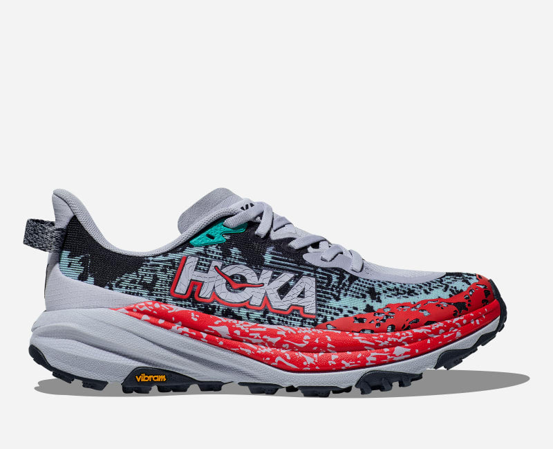 HOKA Speedgoattrail Shoes Gull Stormy Skies