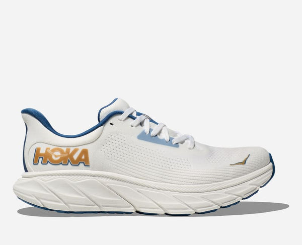 HOKA Arahi 7 Road Running Shoes Frost Gold