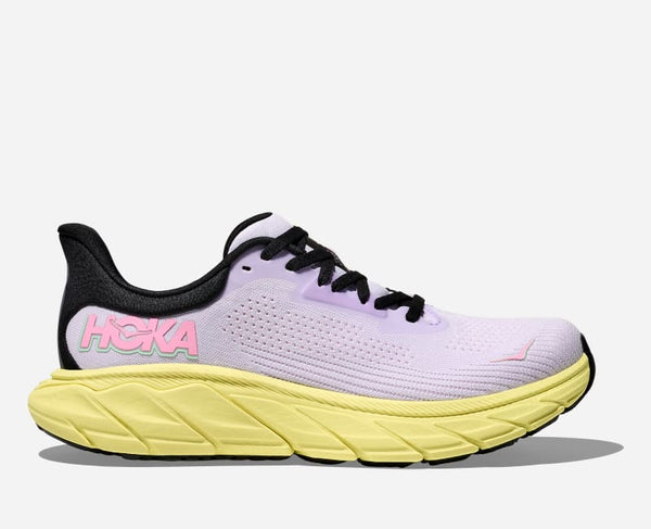 HOKA Arahi 7 Road Running Shoes Starlight Glow Yuzu