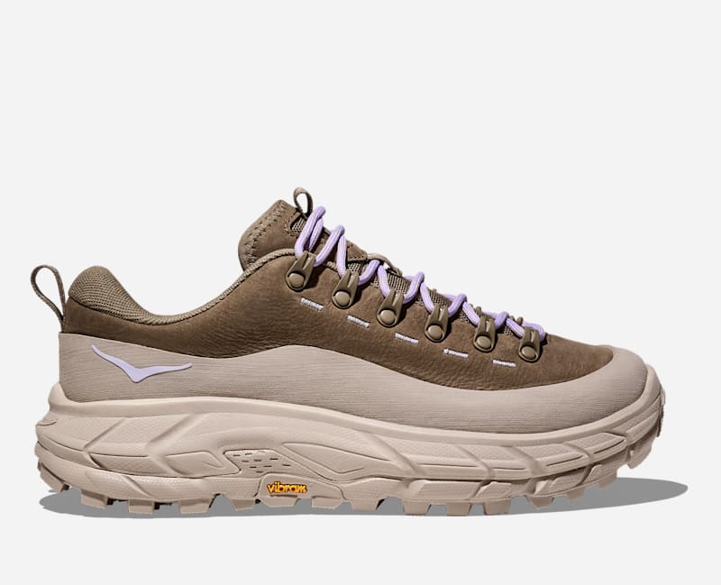 HOKA Tor Summit Lifestyle Shoes in Light Roast Putty