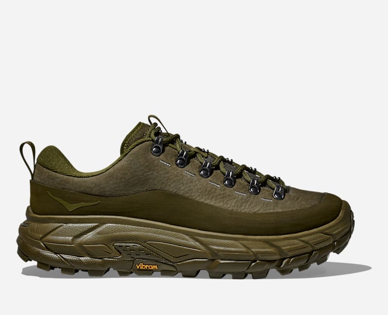 HOKA Tor Summit Lifestyle Shoes Moss Green Spruce Green