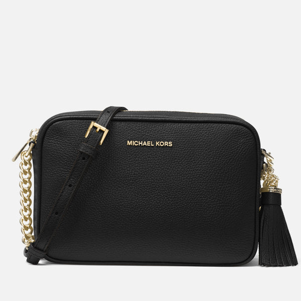 MICHAEL Michael Kors Women's Jet Set Medium Camera Bag Black