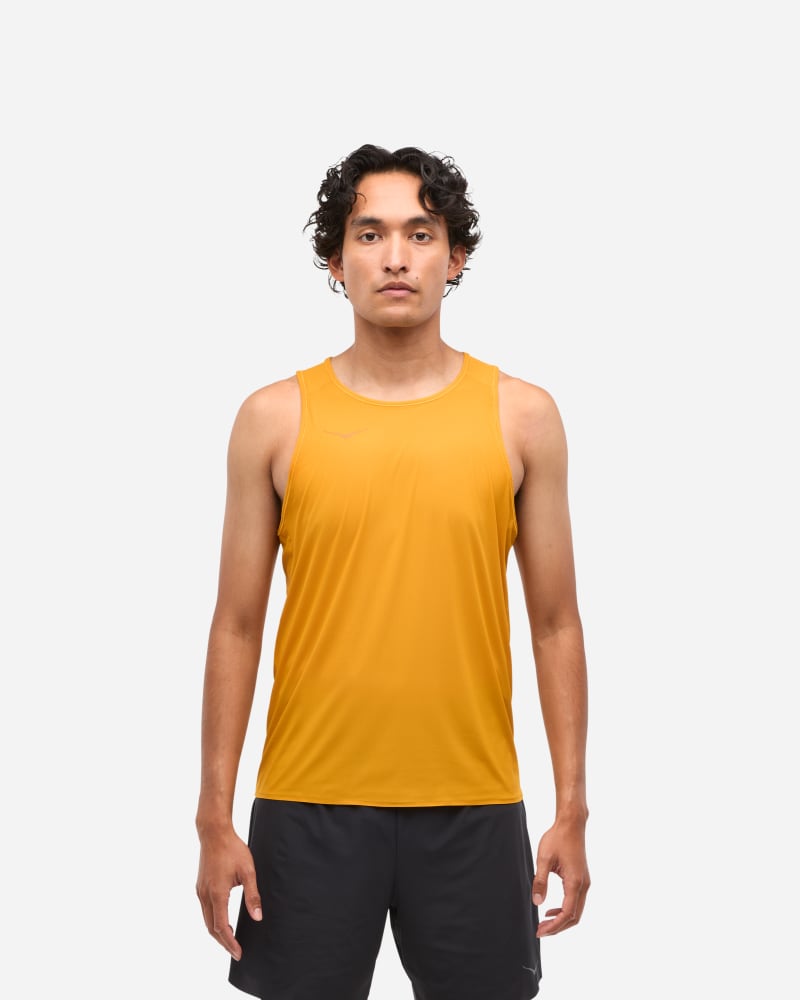 HOKA Airolite Run Tank Top Varisty Yellowmall
