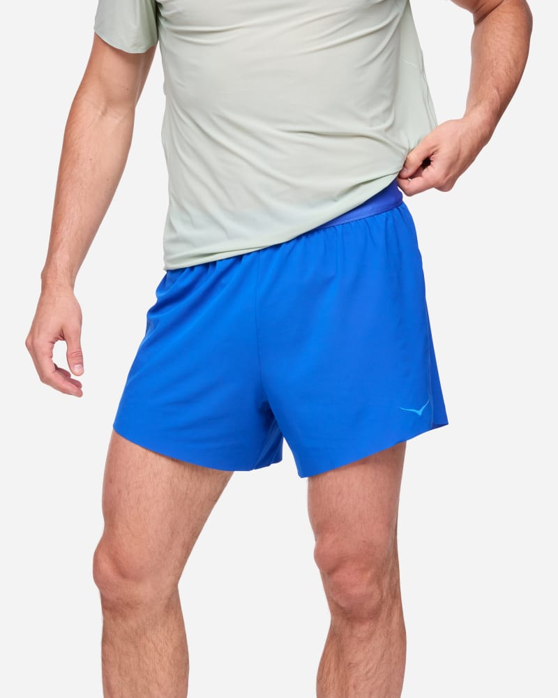 HOKA Glide'' Shorts With Brief Ultramarineedium