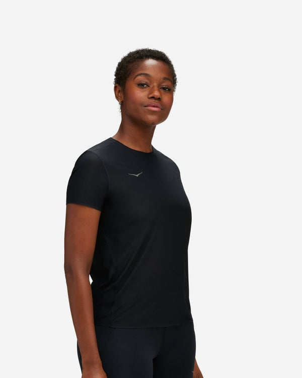 HOKA Airolite Run Top Black, Size Small