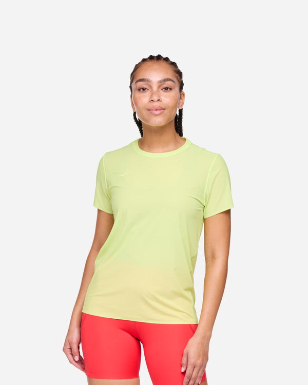 HOKA Airolite Run Top Lettuce, Size Large