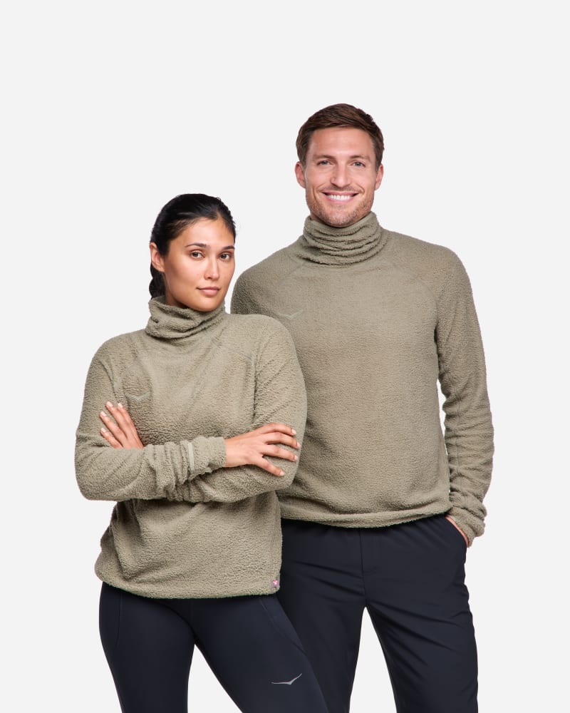 HOKA Basecamp Thermal Midlayer Olive Hazemall