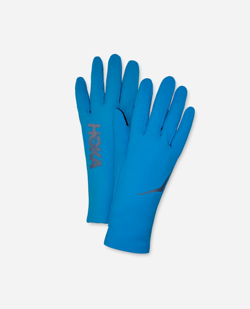 HOKA Airolite Run Gloves in Hoka Blue