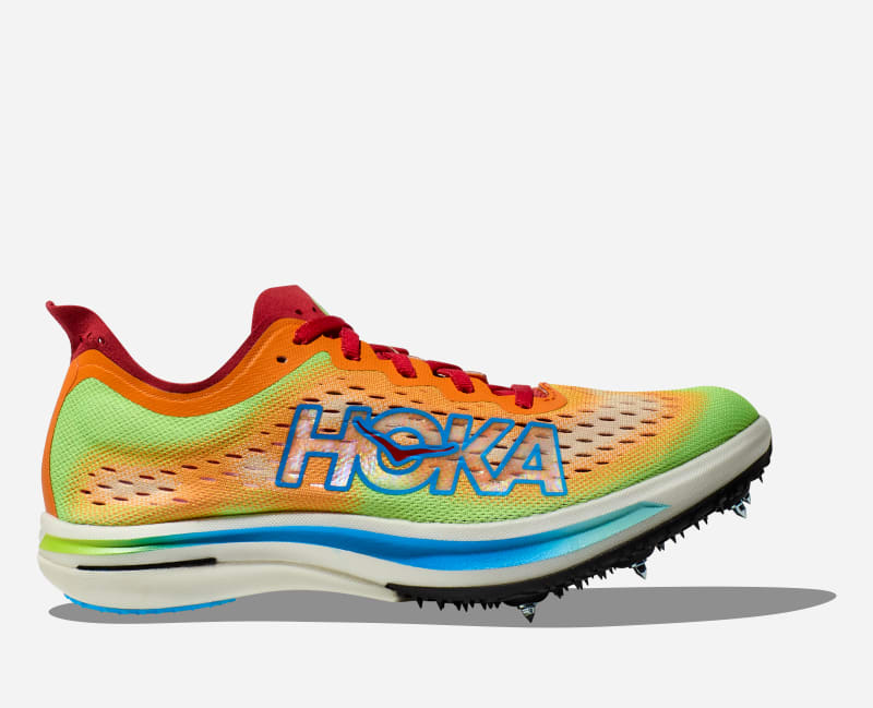 HOKA Cielo Flyx Race Shoes Solar Flare Cerise W