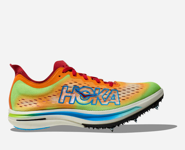 HOKA Cielo FLYX Race Shoes Solar Flare Cerise W5.5