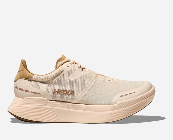 HOKA Transport X Road Running Shoes Vanilla Wheat