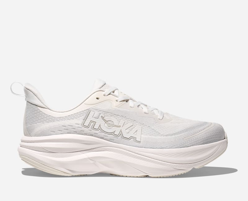 HOKA Skyflow Road Running Shoes Frost Cosmic Grey