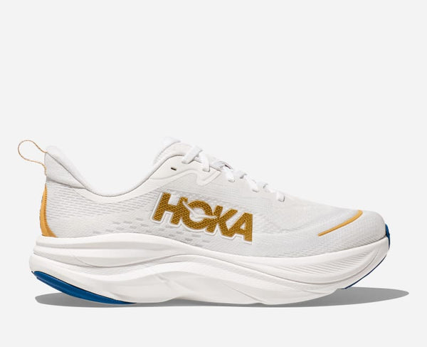 HOKA Skyflow Road Running Shoes Frost Gold