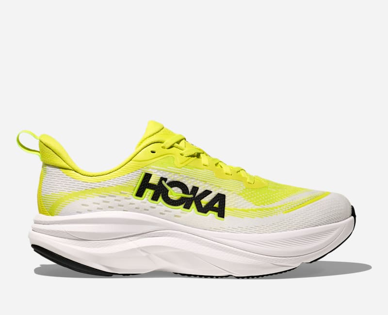 HOKA Skyflow Road Running Shoes Neon HOKA Citrus Neon White
