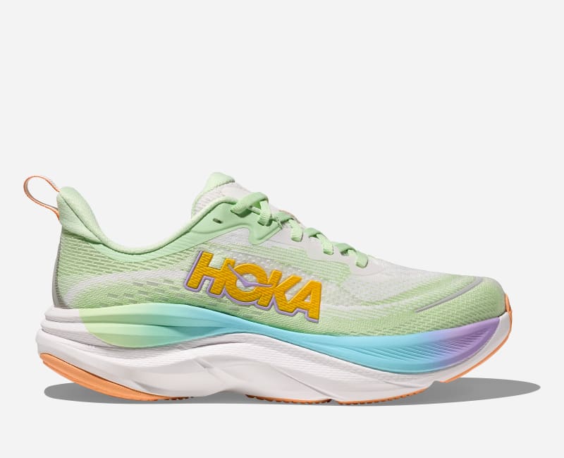 HOKA Skyflow Road Running Shoes Luna Moth White