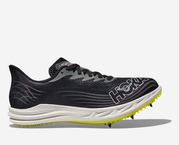 HOKA Crescendo MD 2 Race Shoes Black White W4